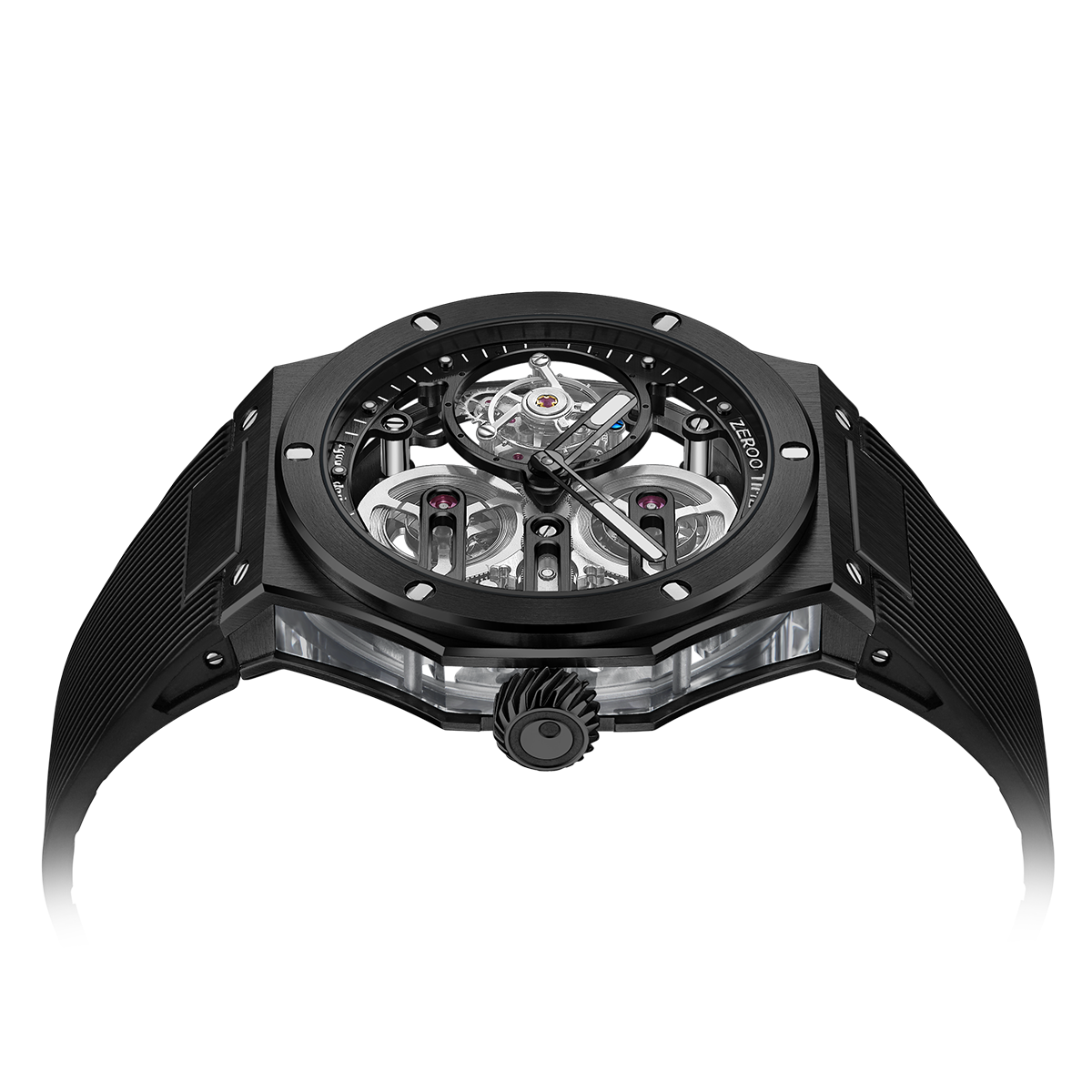 ZEROO T8 THE ORION
FULL SKELETON TOURBILLONMANUAL TOURBILLON WATCH FOR GENTS - ZT008BBB