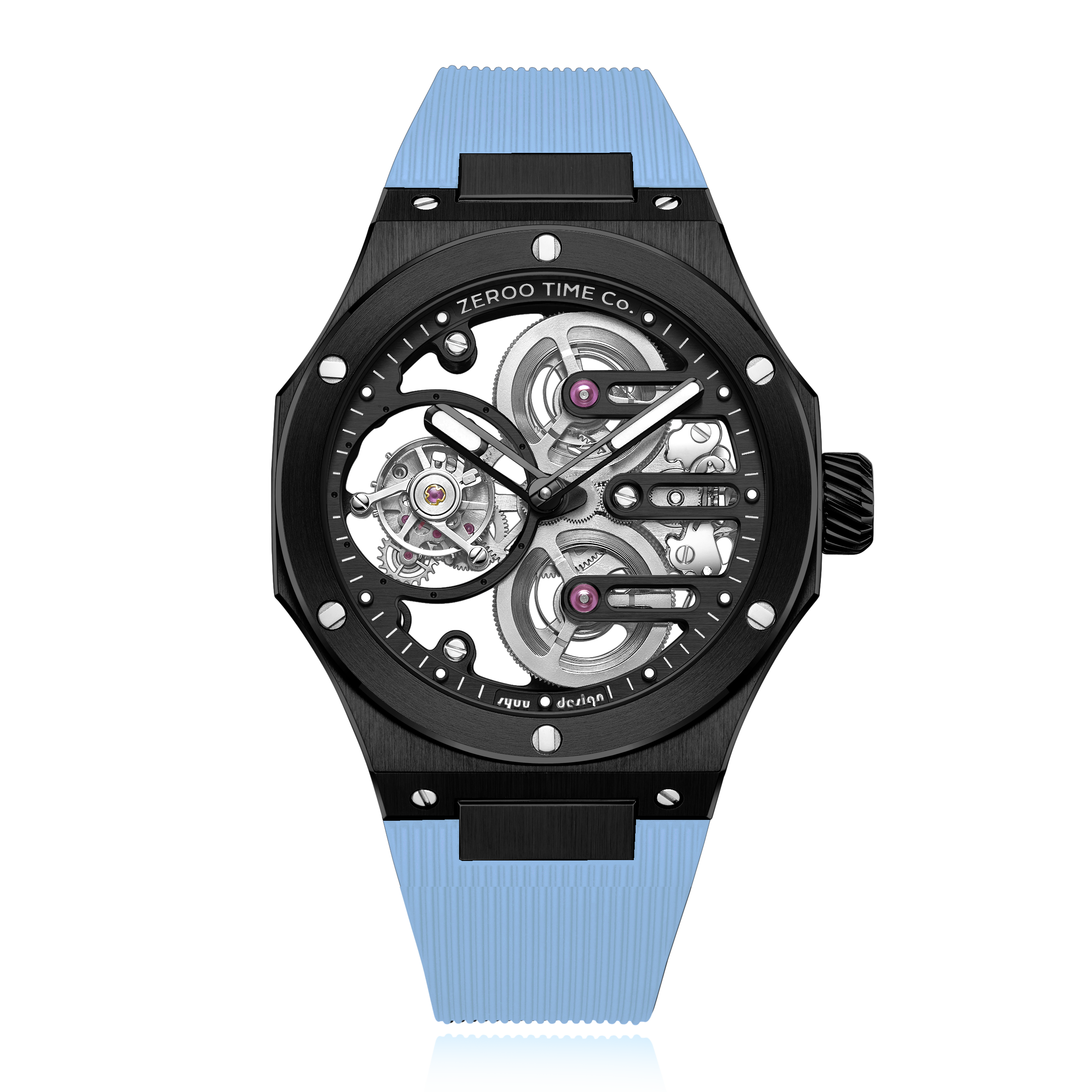 ZEROO T8 THE ORION
FULL SKELETON TOURBILLONMANUAL TOURBILLON WATCH FOR GENTS - ZT008BBLB