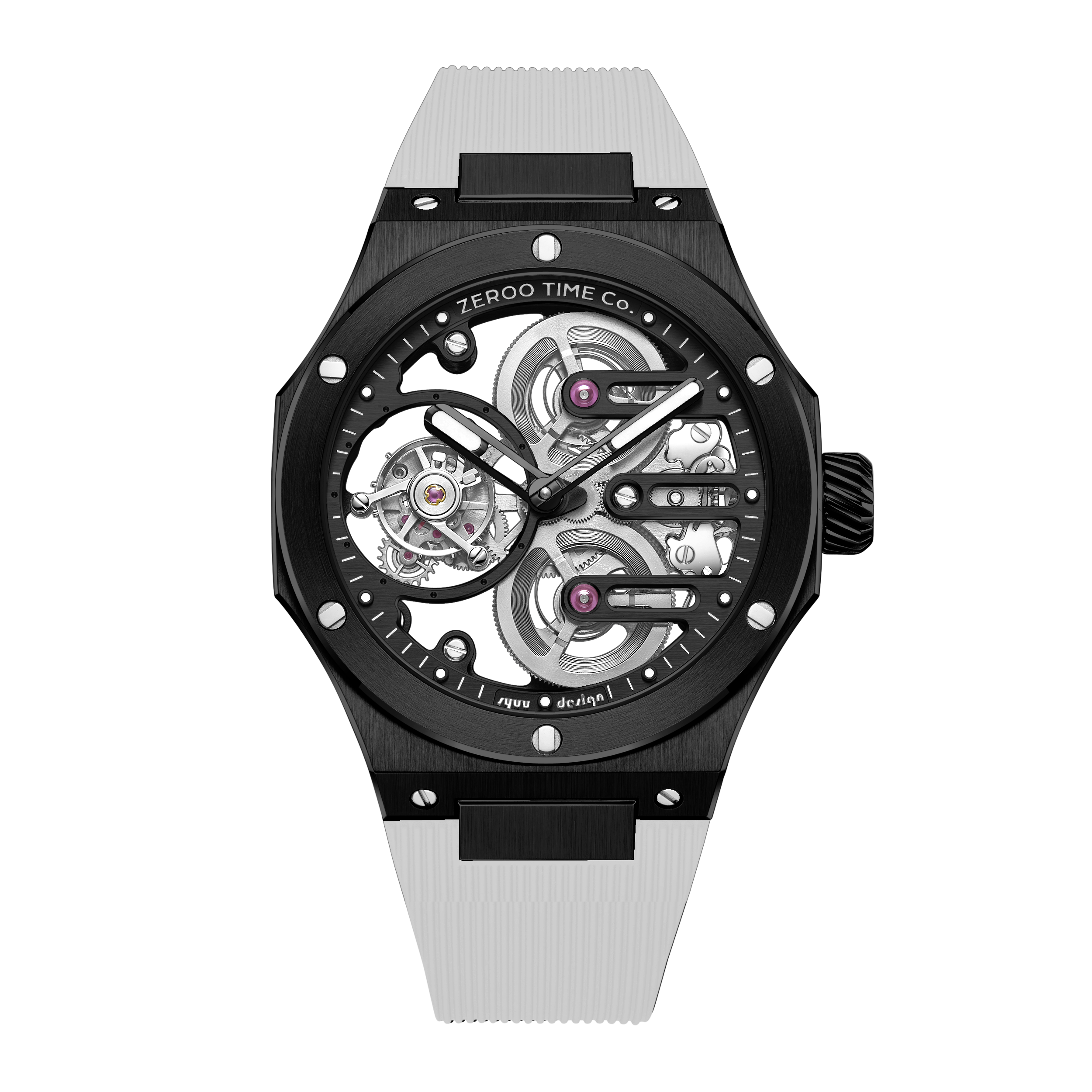 ZEROO T8 THE ORION
FULL SKELETON TOURBILLONMANUAL TOURBILLON WATCH FOR GENTS - ZT008BBW
