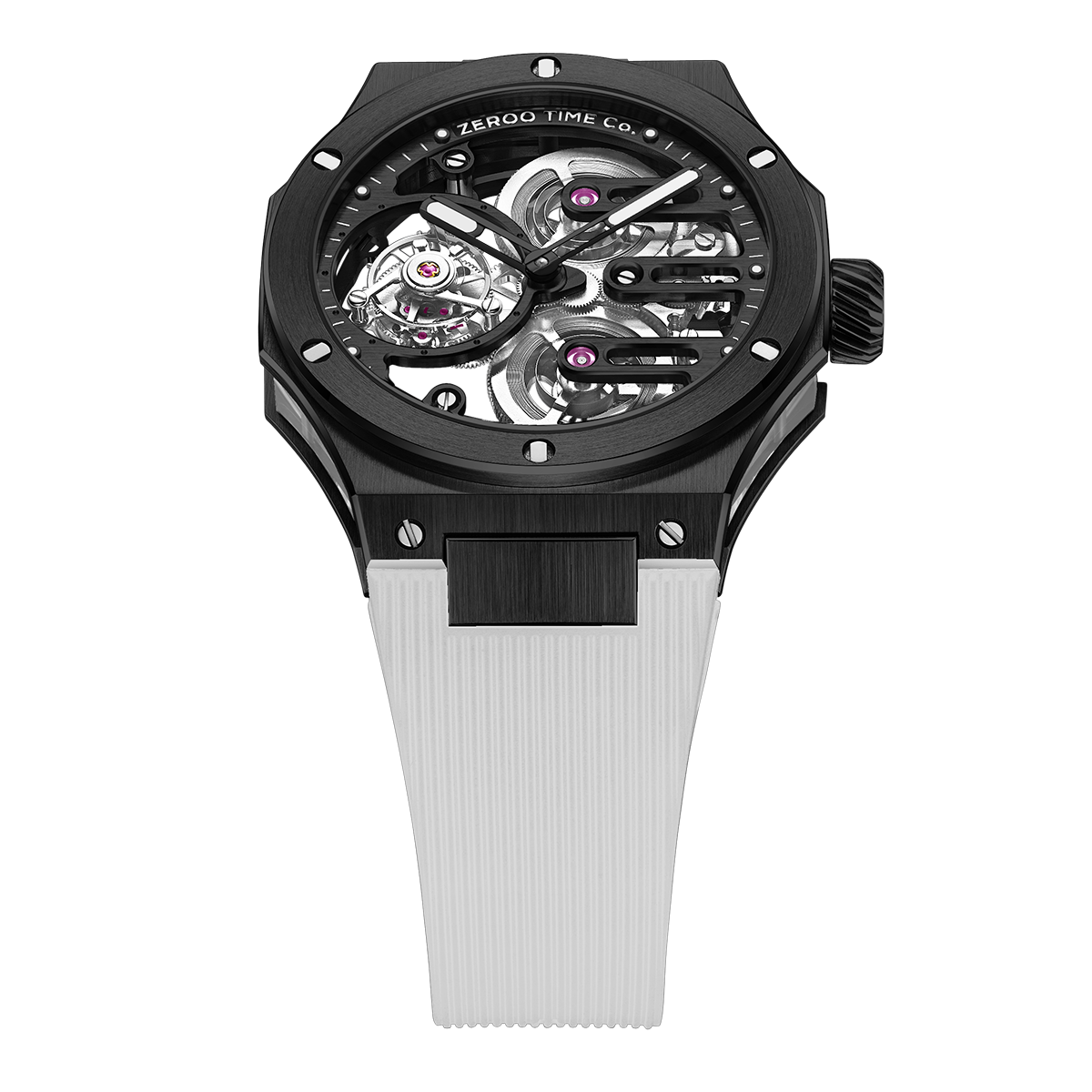 ZEROO T8 THE ORION
FULL SKELETON TOURBILLONMANUAL TOURBILLON WATCH FOR GENTS - ZT008BBW