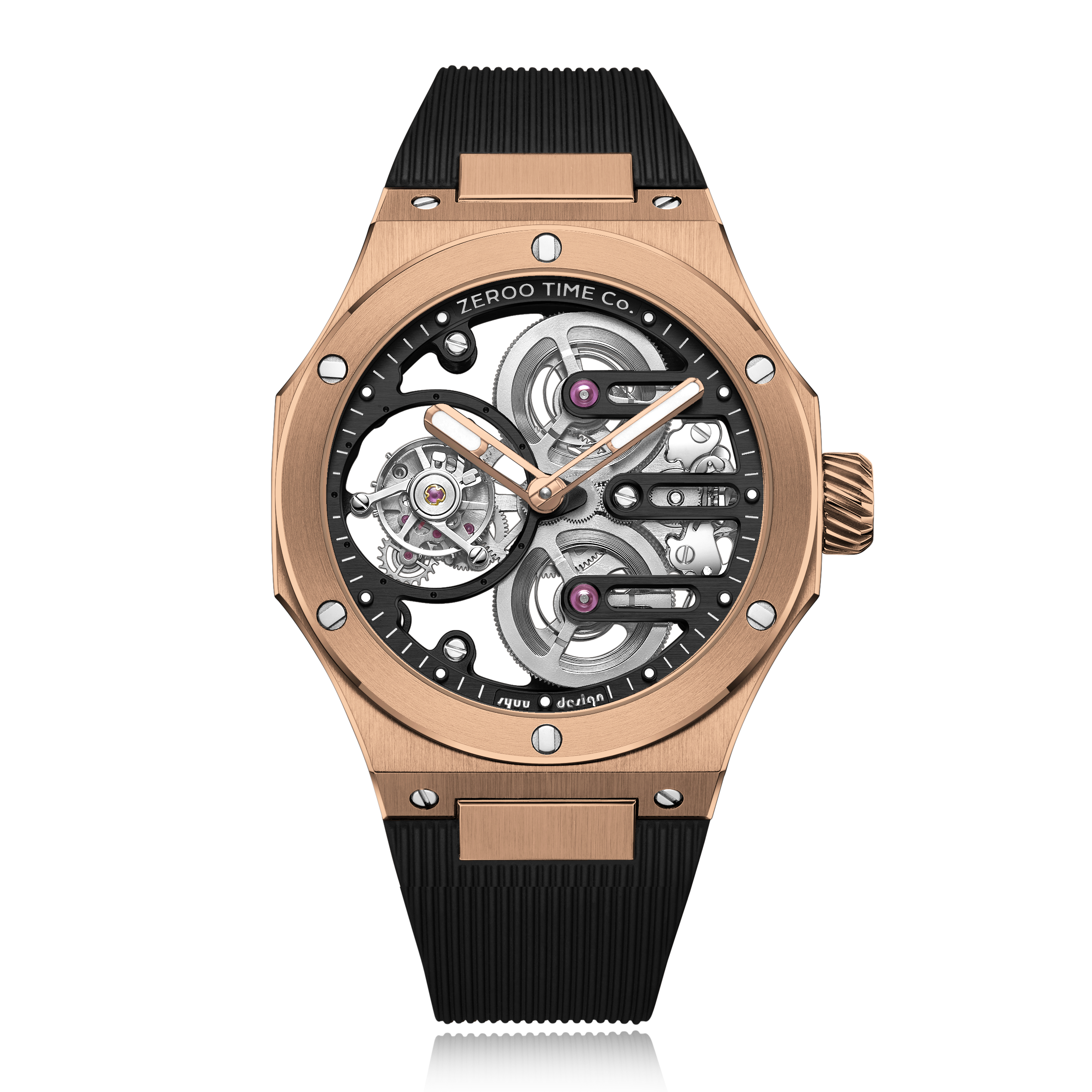 ZEROO T8 THE ORION
FULL SKELETON TOURBILLONMANUAL TOURBILLON WATCH FOR GENTS - ZT008RBB
