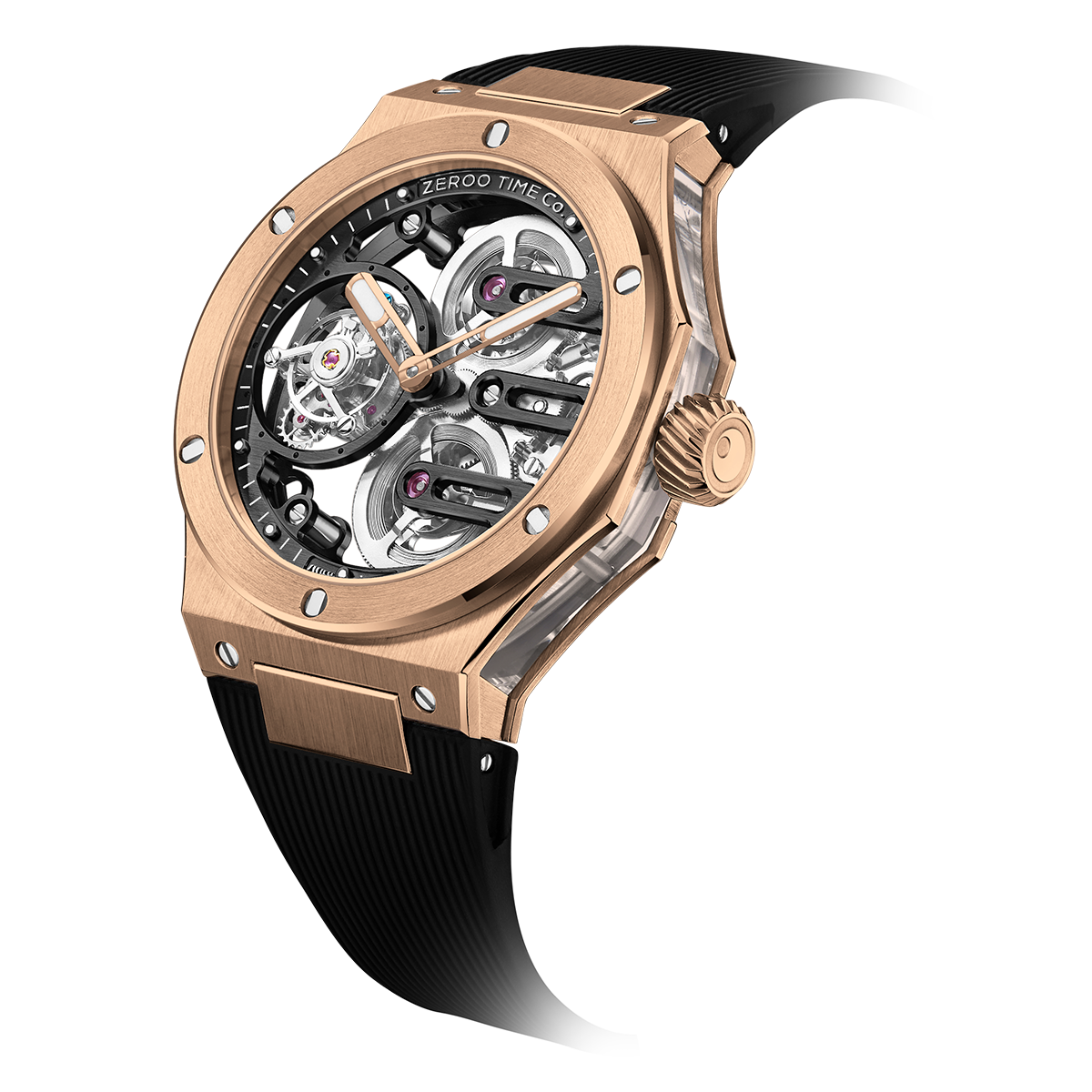 ZEROO T8 THE ORION
FULL SKELETON TOURBILLONMANUAL TOURBILLON WATCH FOR GENTS - ZT008RBB