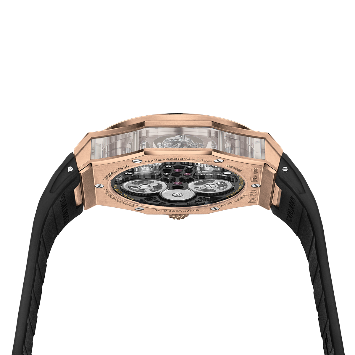 ZEROO T8 THE ORION
FULL SKELETON TOURBILLONMANUAL TOURBILLON WATCH FOR GENTS - ZT008RBB