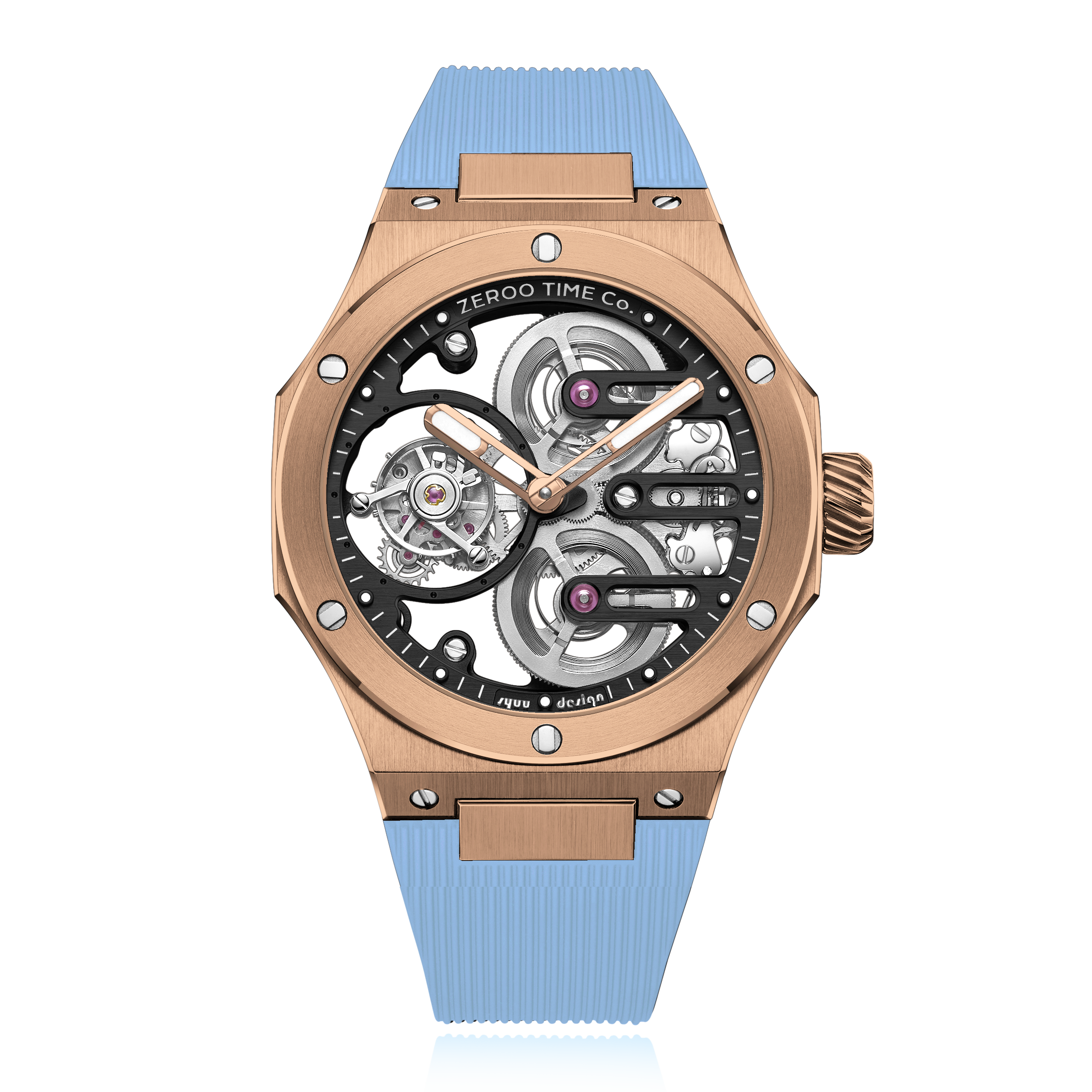 ZEROO T8 THE ORION
FULL SKELETON TOURBILLONMANUAL TOURBILLON WATCH FOR GENTS - ZT008RBLB