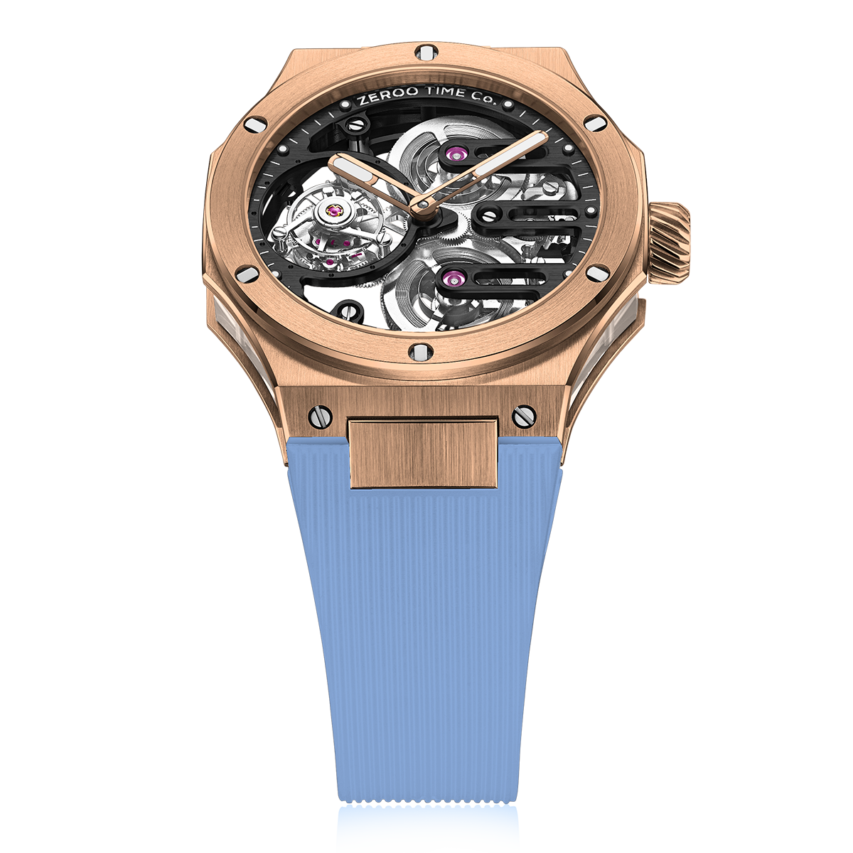 ZEROO T8 THE ORION
FULL SKELETON TOURBILLONMANUAL TOURBILLON WATCH FOR GENTS - ZT008RBLB