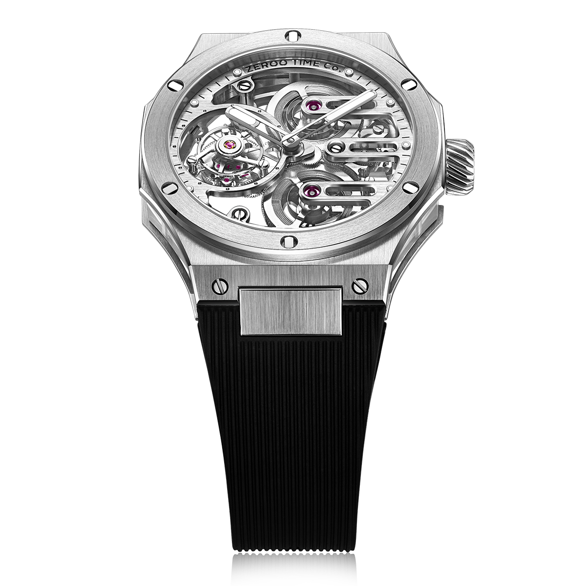ZEROO T8 THE ORION
FULL SKELETON TOURBILLONMANUAL TOURBILLON WATCH FOR GENTS - ZT008SWB
