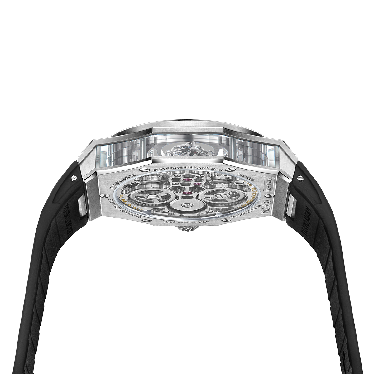 ZEROO T8 THE ORION
FULL SKELETON TOURBILLONMANUAL TOURBILLON WATCH FOR GENTS - ZT008SWB