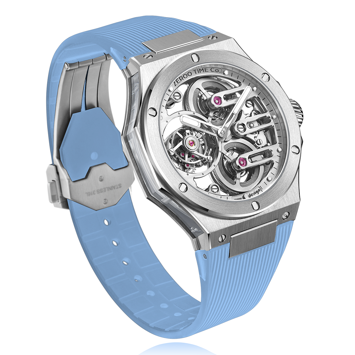 ZEROO T8 THE ORION
FULL SKELETON TOURBILLONMANUAL TOURBILLON WATCH FOR GENTS - ZT008SWLB