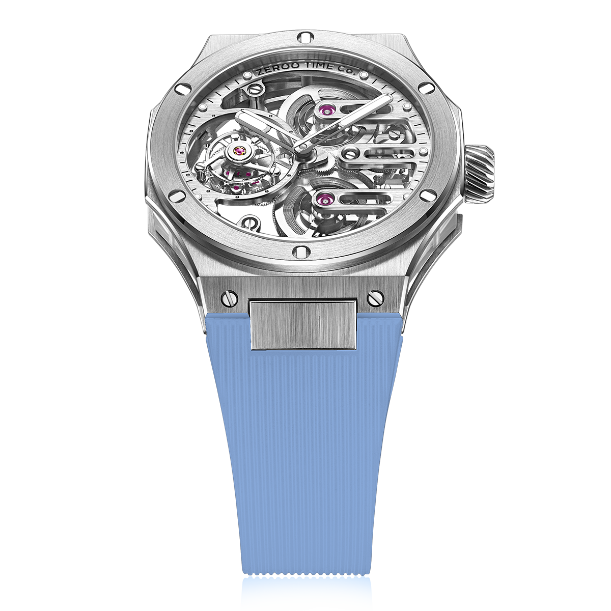 ZEROO T8 THE ORION
FULL SKELETON TOURBILLONMANUAL TOURBILLON WATCH FOR GENTS - ZT008SWLB