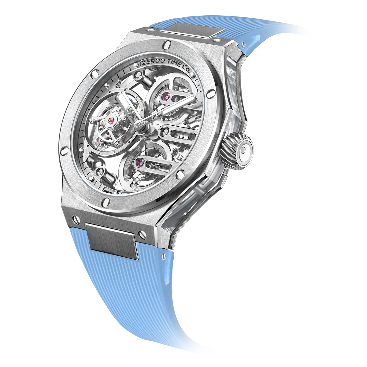 ZEROO T8 THE ORION
FULL SKELETON TOURBILLONMANUAL TOURBILLON WATCH FOR GENTS - ZT008SWLB