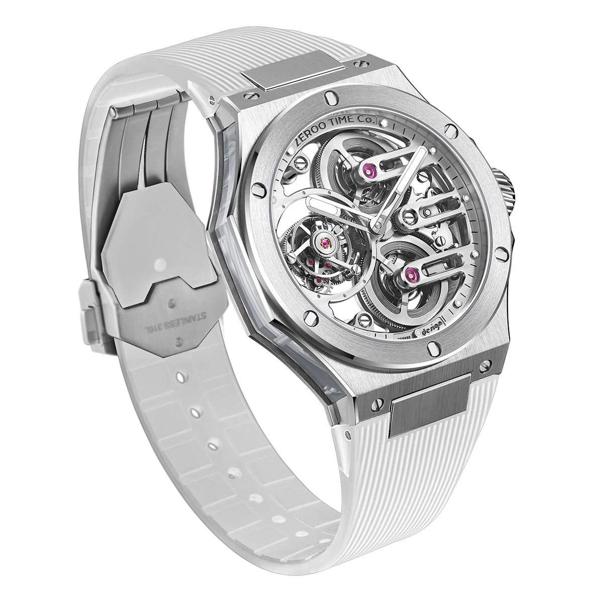 ZEROO T8 THE ORION
FULL SKELETON TOURBILLONMANUAL TOURBILLON WATCH FOR GENTS - ZT008SWW