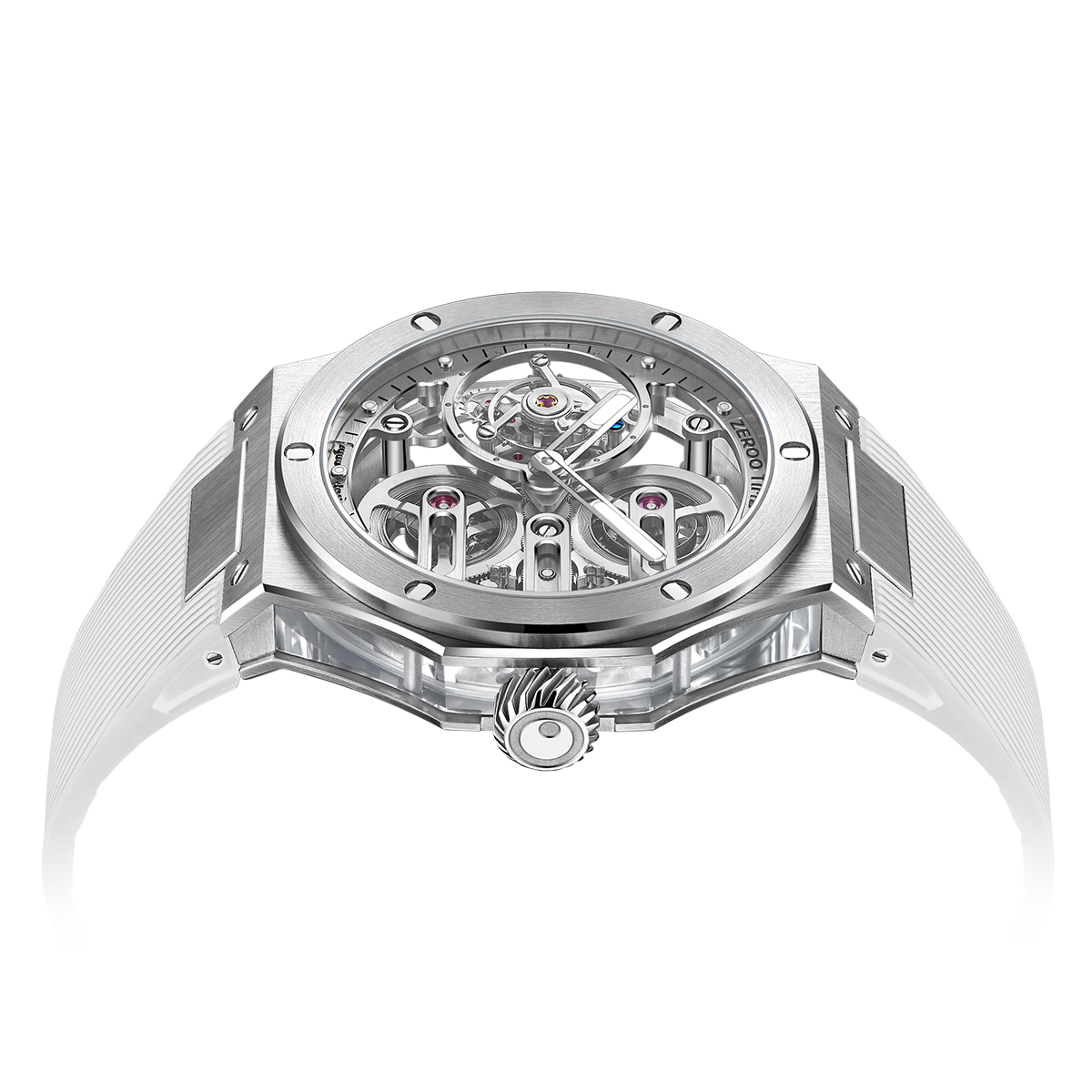 ZEROO T8 THE ORION
FULL SKELETON TOURBILLONMANUAL TOURBILLON WATCH FOR GENTS - ZT008SWW