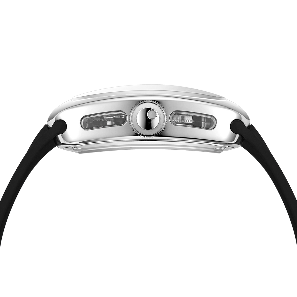 ZEROO T9-01 UFO FULL SKELETON AUTOMATIC TOURBILLON Watch For Gents - ZT009-01PSBB