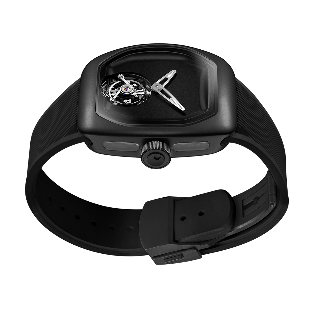 ZEROO T9 UFO AUTOMATIC TOURBILLON Watch For Gents - ZT009SBBB