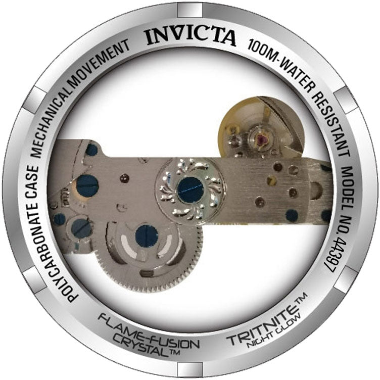 Invicta Speedway Analog Quartz White Band Watch For Men - 44397