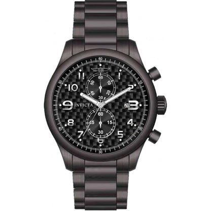 Invicta Specialty Analog Black Dial MenS Watch - 0368