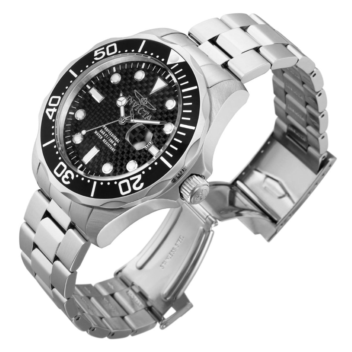 Invicta Pro Diver Analog Black Dial Gents Watch - 12562