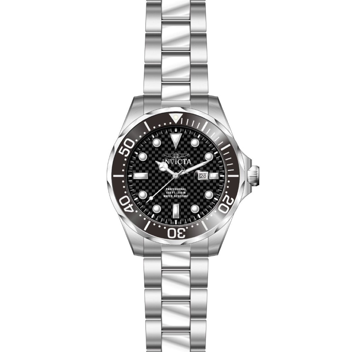 Invicta Pro Diver Analog Black Dial Gents Watch - 12562
