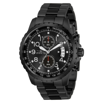 Invicta Specialty Chronograph Black Dial Watch For Men&