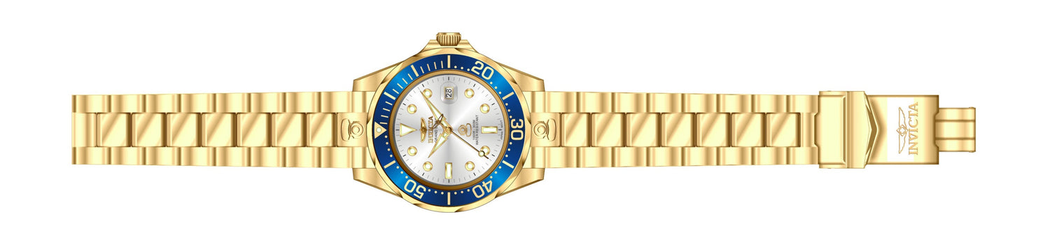 Invicta Pro Diver Automatic Silver Dial Analog Watch For - Gents 13872
