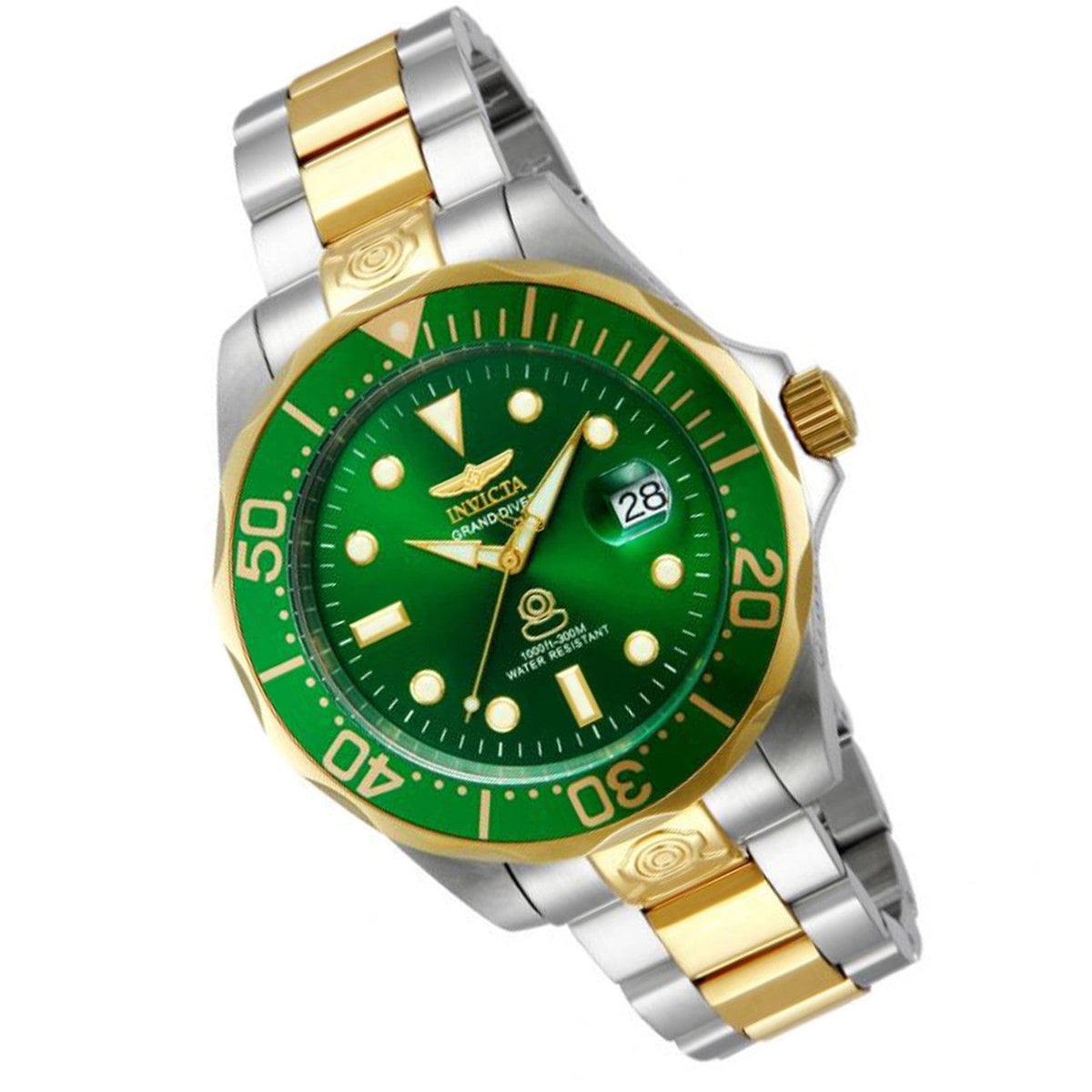 Invicta Pro Diver Automatic Green Dial Analog Watch For - Gents 13928