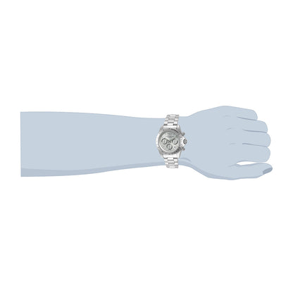 Invicta MenS Silver Stainless Steel Analogue Watch - 14381