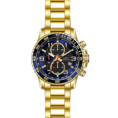 Invicta Specialty Analog Black &amp; Blue Dial Gents Watch - 14878