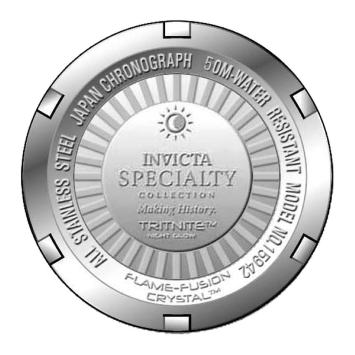 Invicta Specialty Analog Blue Dial Gents Watch - 15942