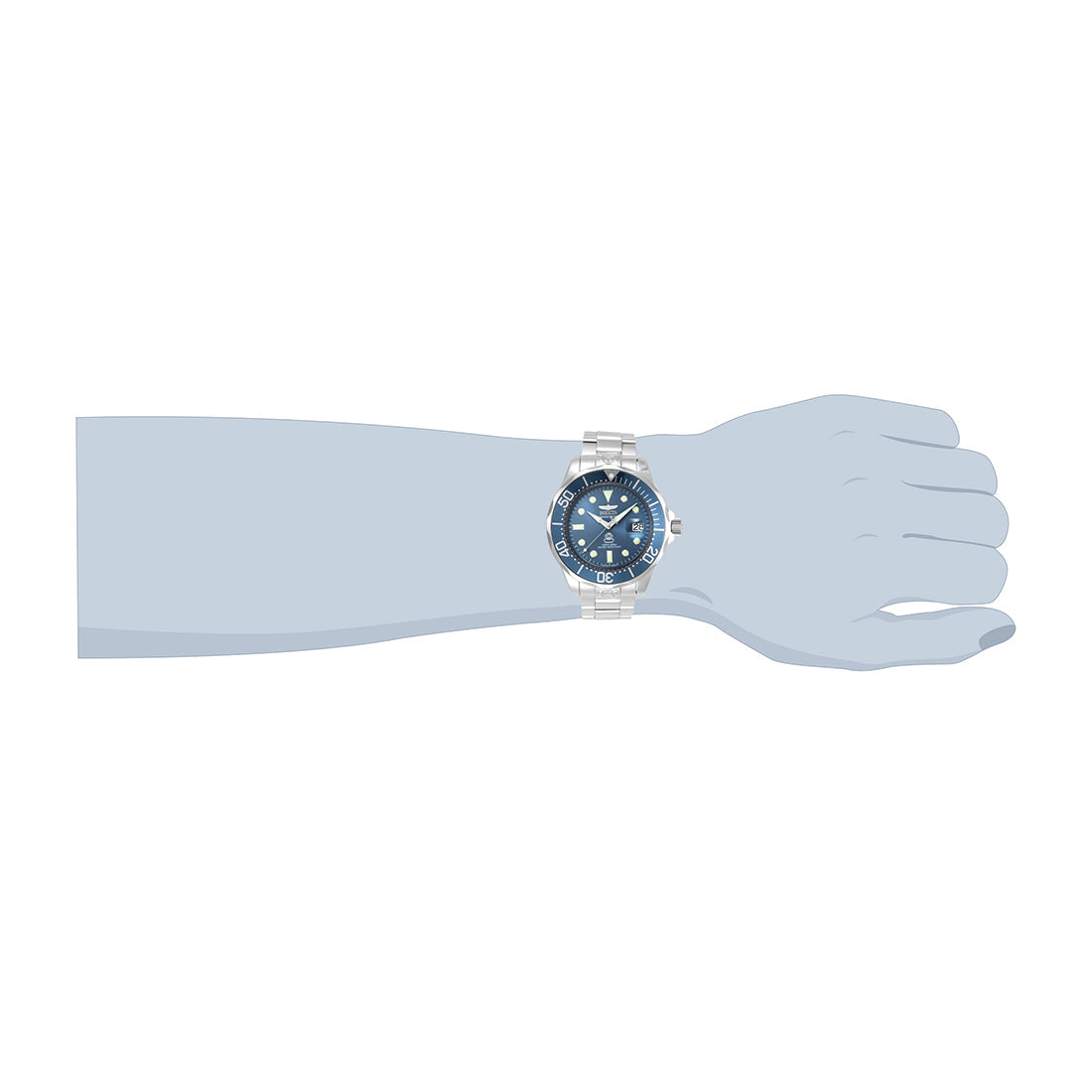 Invicta Analog Blue Dial MenS Watch-16036