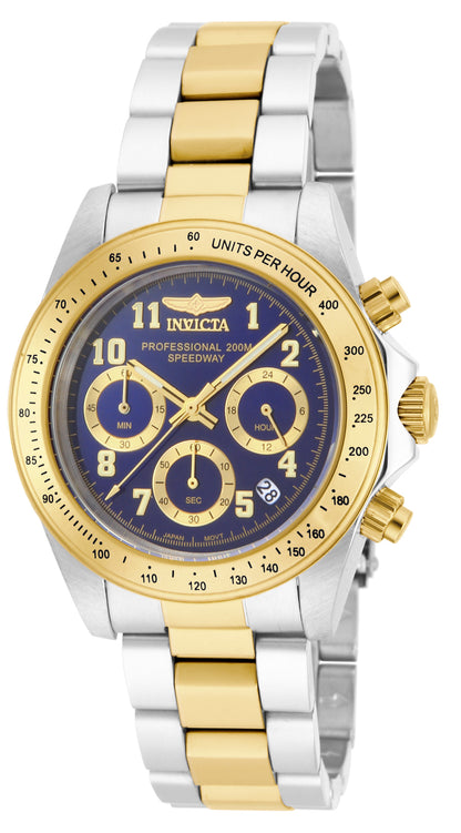 INVICTA Speedway Quartz Movement Blue Analog  Dial Watch For Gents- 17028