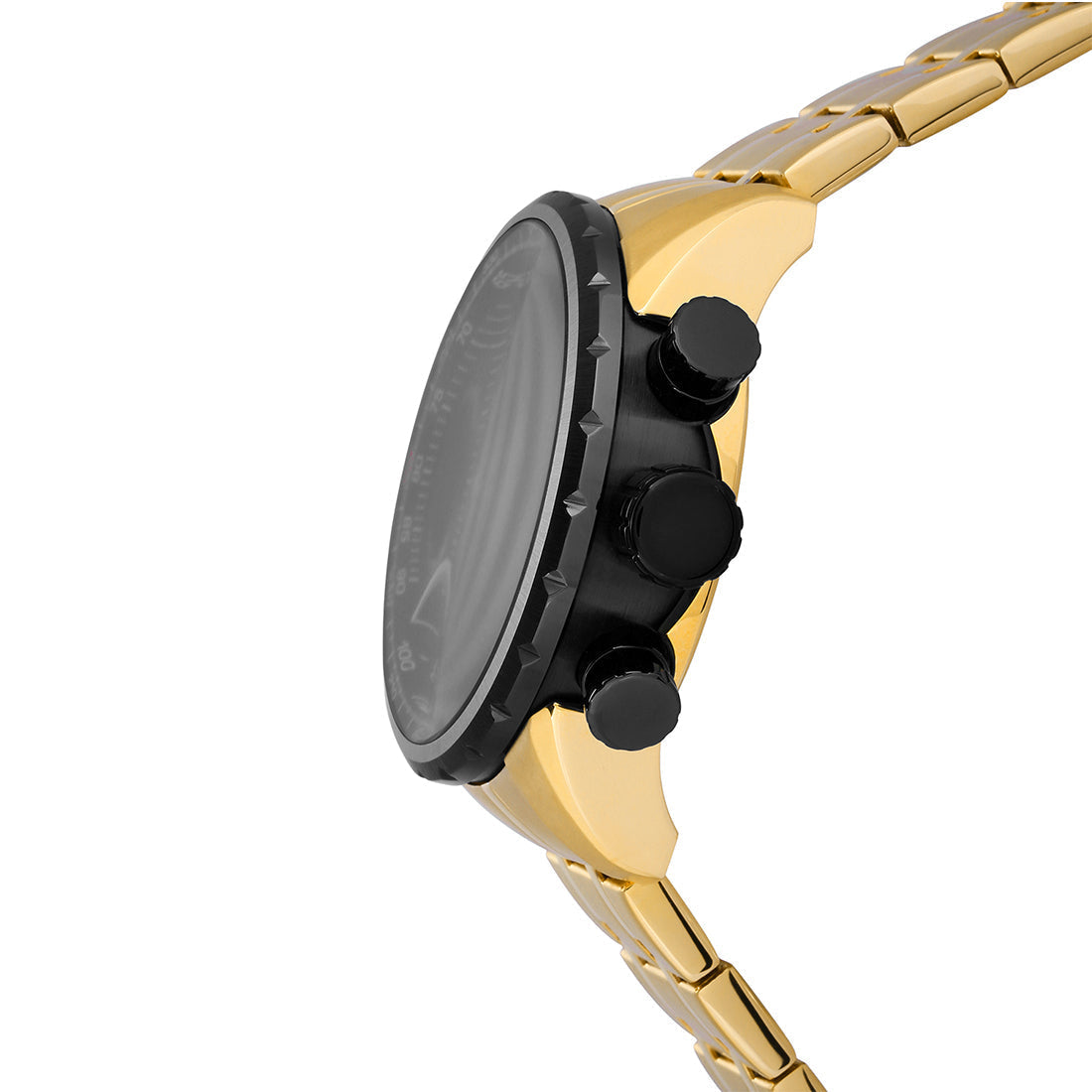 Invicta Aviator Analog Gold Dial MenS Watch-17205