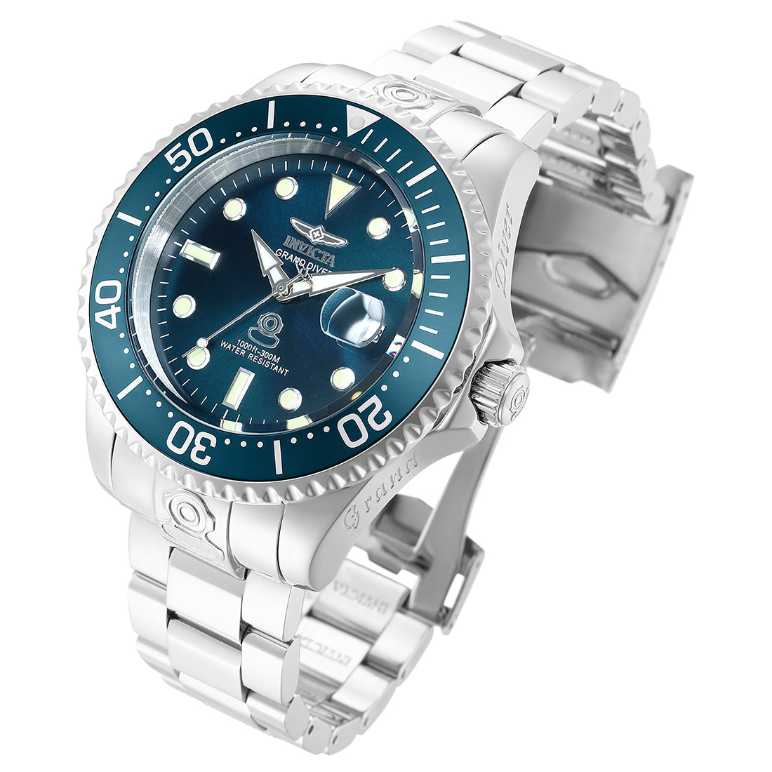 Invicta Analog Blue Dial MenS Watch-18160