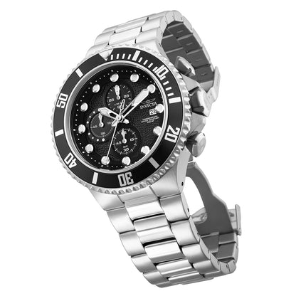 Invicta MenS 18906 Pro Diver Analog Display Japanese Quartz Silver Watch