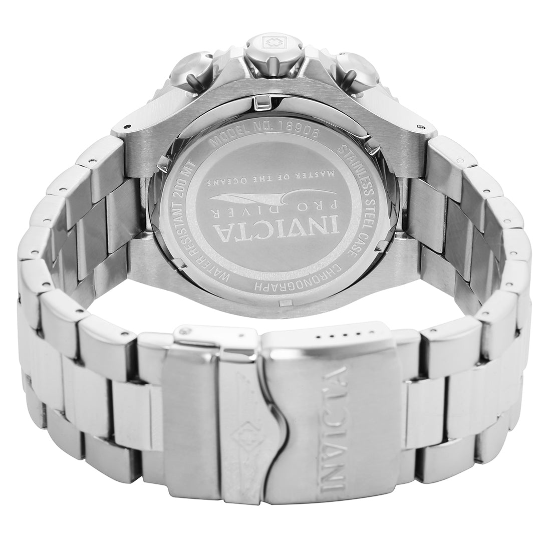 Invicta MenS 18906 Pro Diver Analog Display Japanese Quartz Silver Watch