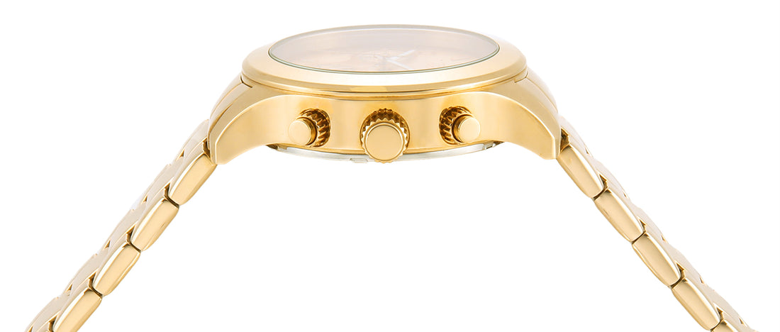 INVICTA Angel Quartz Movement Gold Analog  Dial Watch For Ladies- 19217