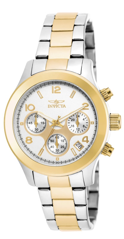 INVICTA Angel Quartz Movement Silver Analog  Dial Watch For Ladies- 19219