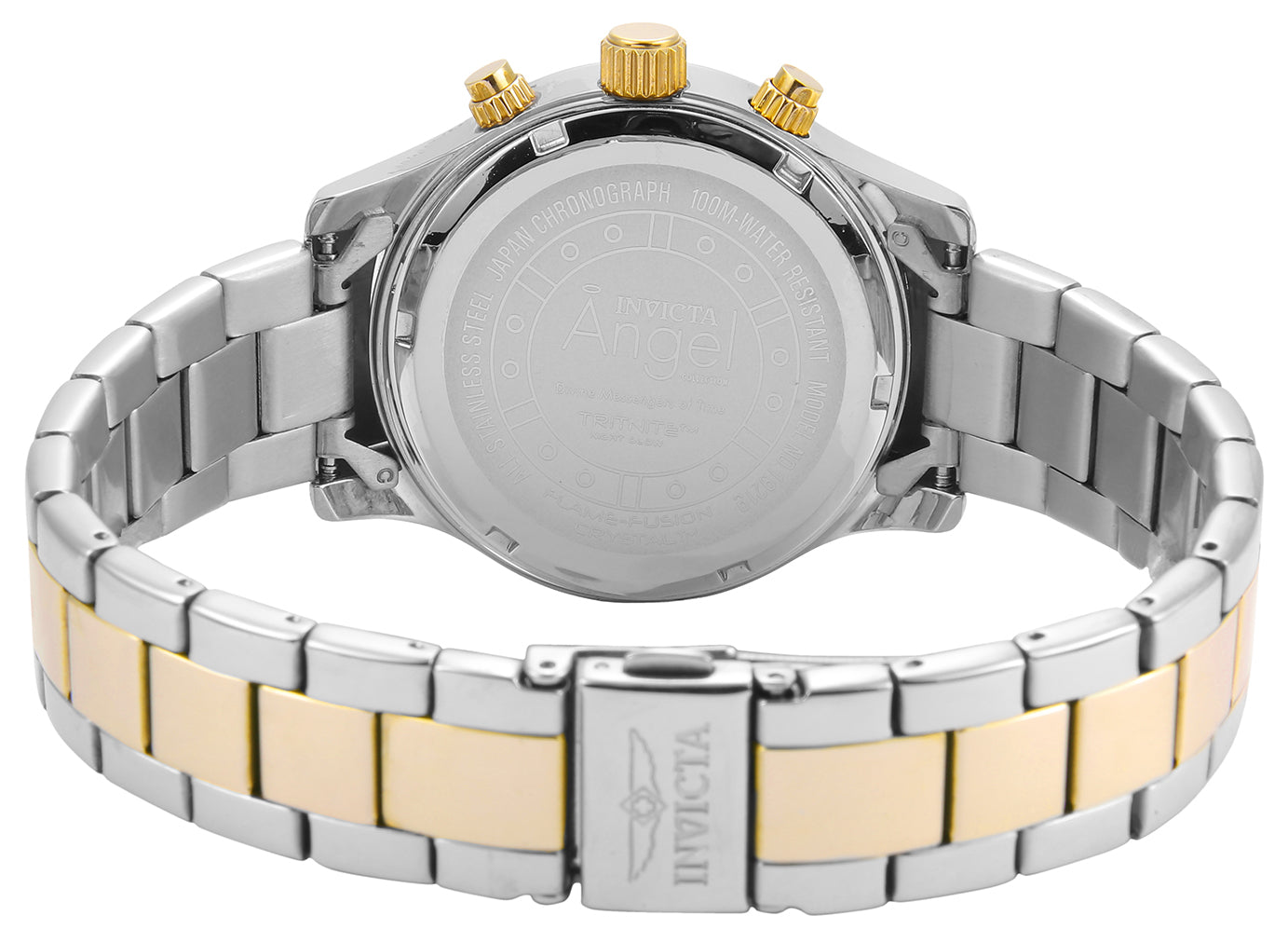 INVICTA Angel Quartz Movement Silver Analog  Dial Watch For Ladies- 19219