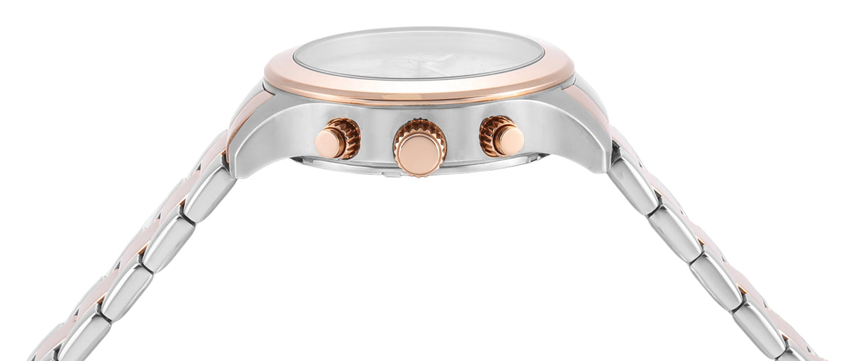 INVICTA Angel Quartz Movement Silver, Rose Gold Analog  Dial Watch For Ladies- 19220