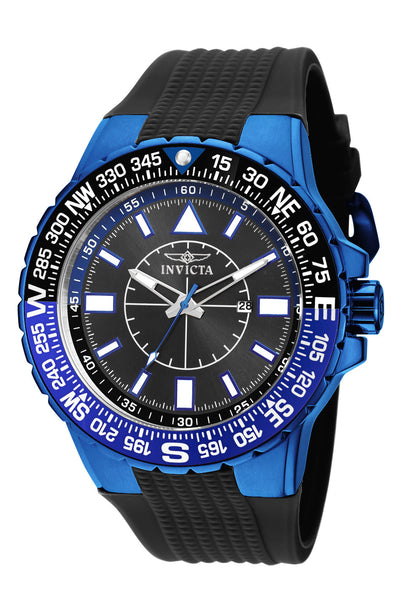 Invicta Aviator Quartz Black Dial Analog Watch For - Gents 19269