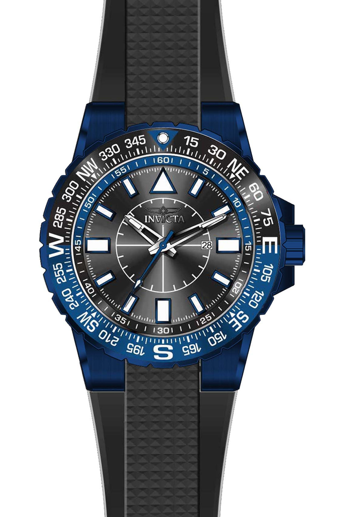 Invicta Aviator Quartz Black Dial Analog Watch For - Gents 19269
