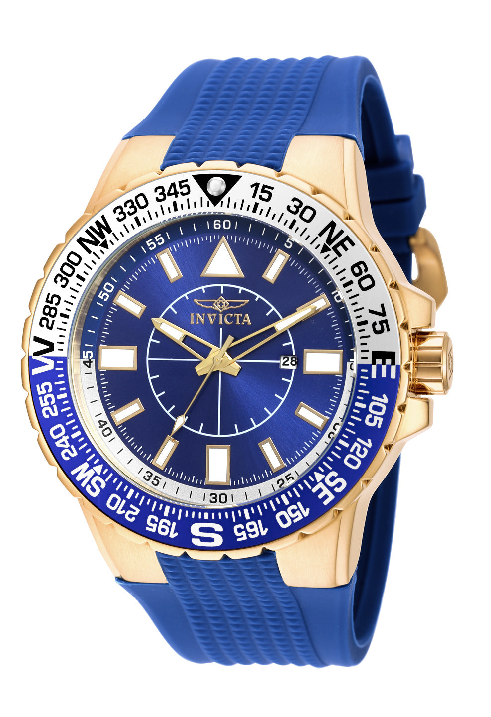 Invicta Aviator Quartz Blue Dial Analog Watch For - Gents 19270