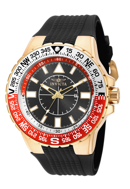 Invicta Aviator Quartz Black Dial Analog Watch For - Gents 19271