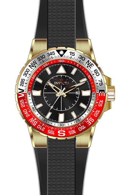 Invicta Aviator Quartz Black Dial Analog Watch For - Gents 19271