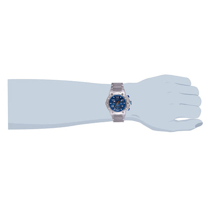 Invicta MenS Speedway Swiss Quartz Stainless Steel Casual Watch, Color:Silver-Toned (Model: 19527)