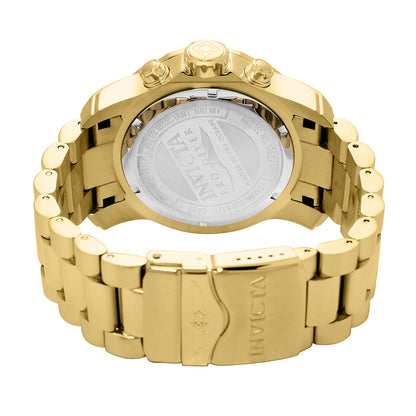 Invicta MenS 19837Syb Pro Diver 18K Gold Ion-Plated Stainless Steel Watch