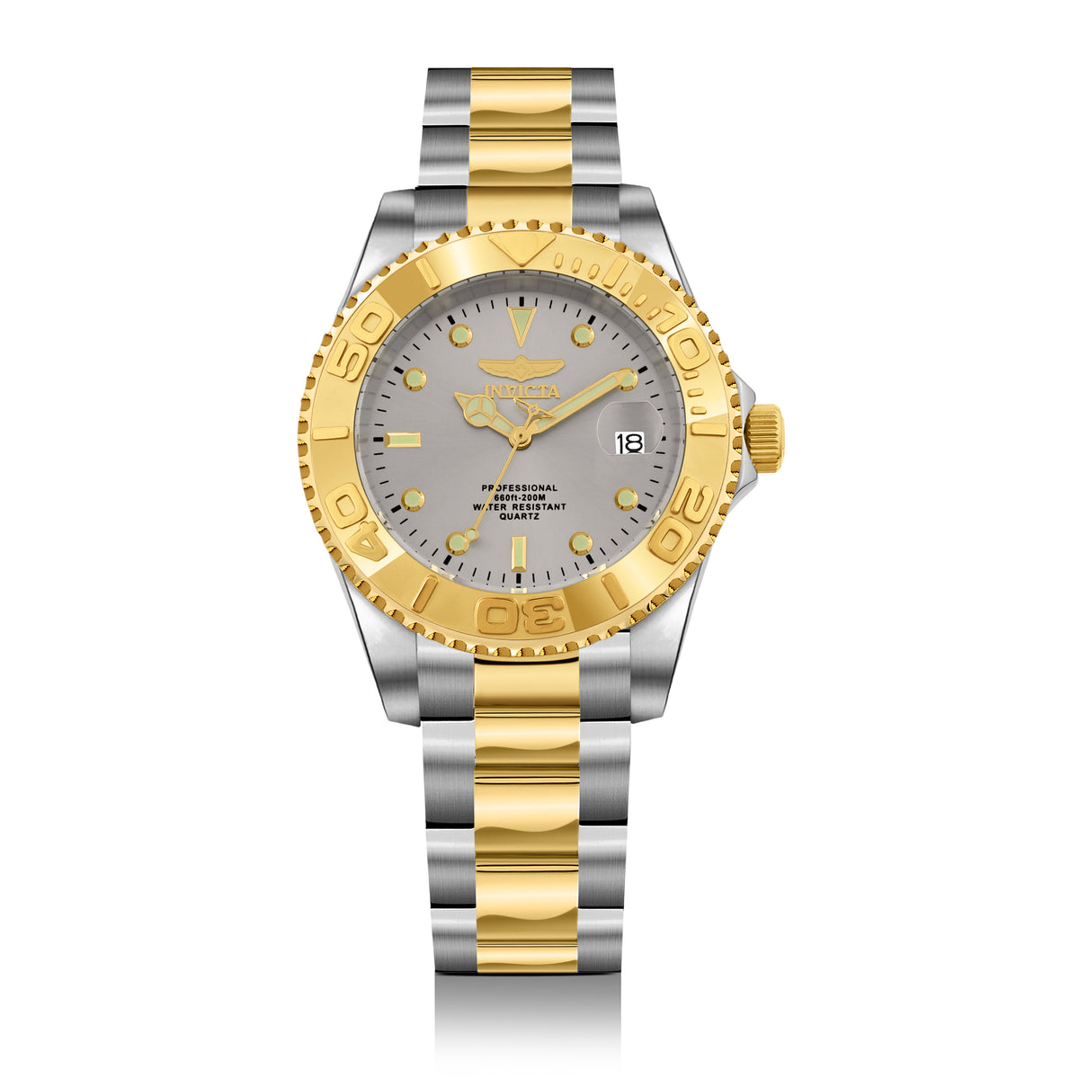 Invicta Pro Diver Quartz Grey Dial Analog Watch For - Gents 29943