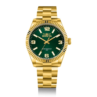 Invicta Specialty Quartz Green Dial Analog Watch For - Gents 47459