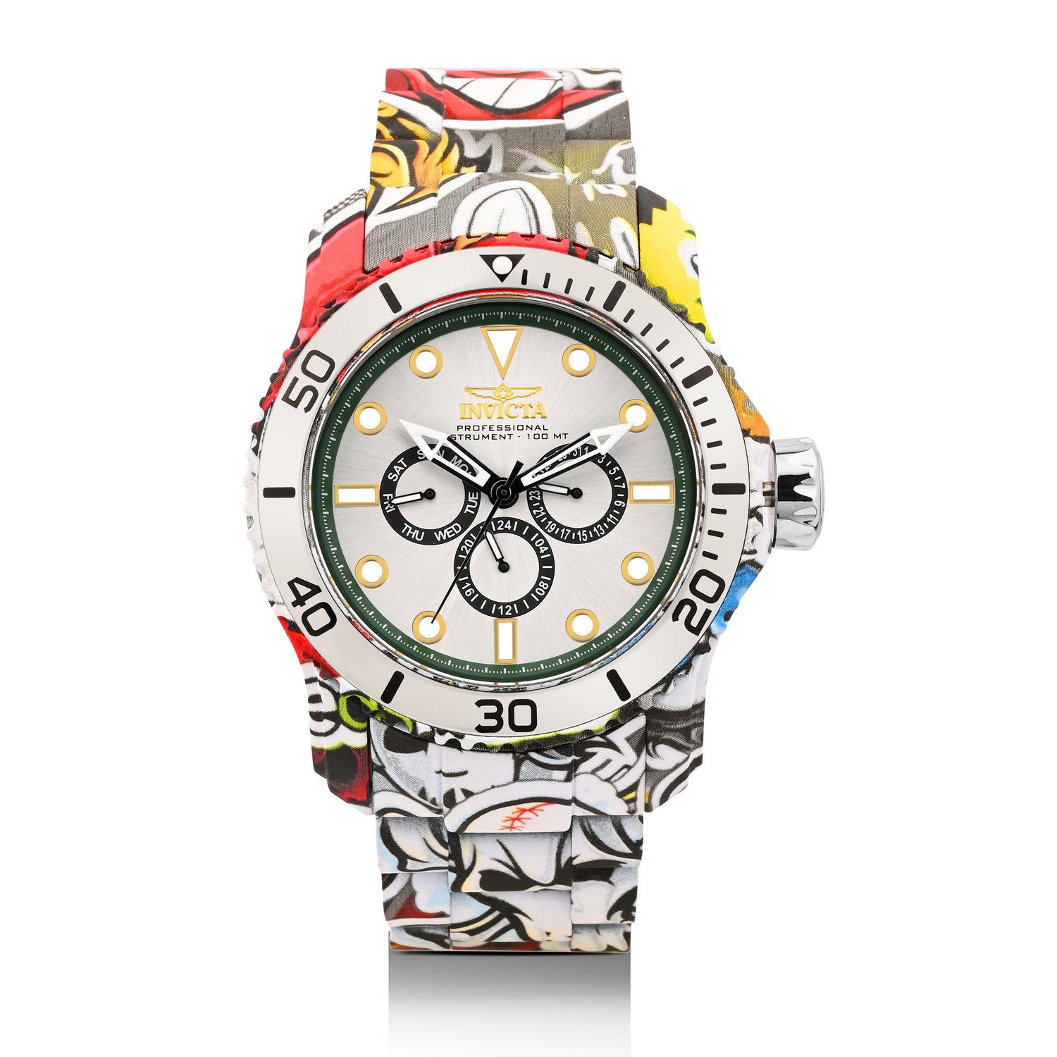 Invicta Pro Diver Quartz Multicoloured Dial Analog Watch For - Gents 47854