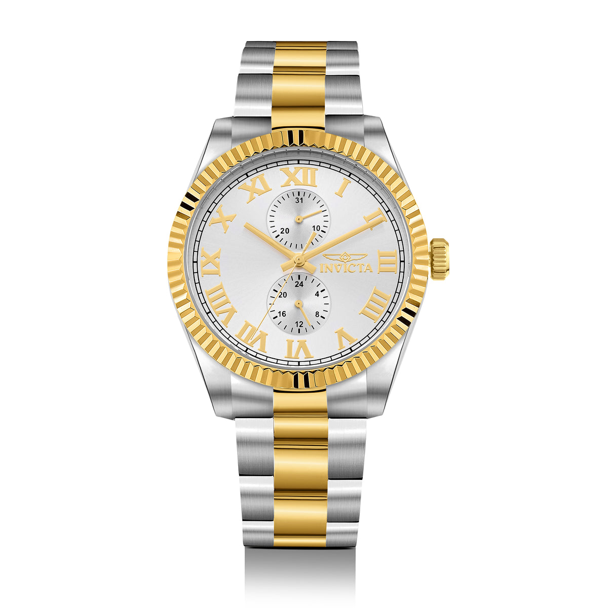 Invicta Specialty Quartz Silver Dial Analog Watch For - Gents 47426