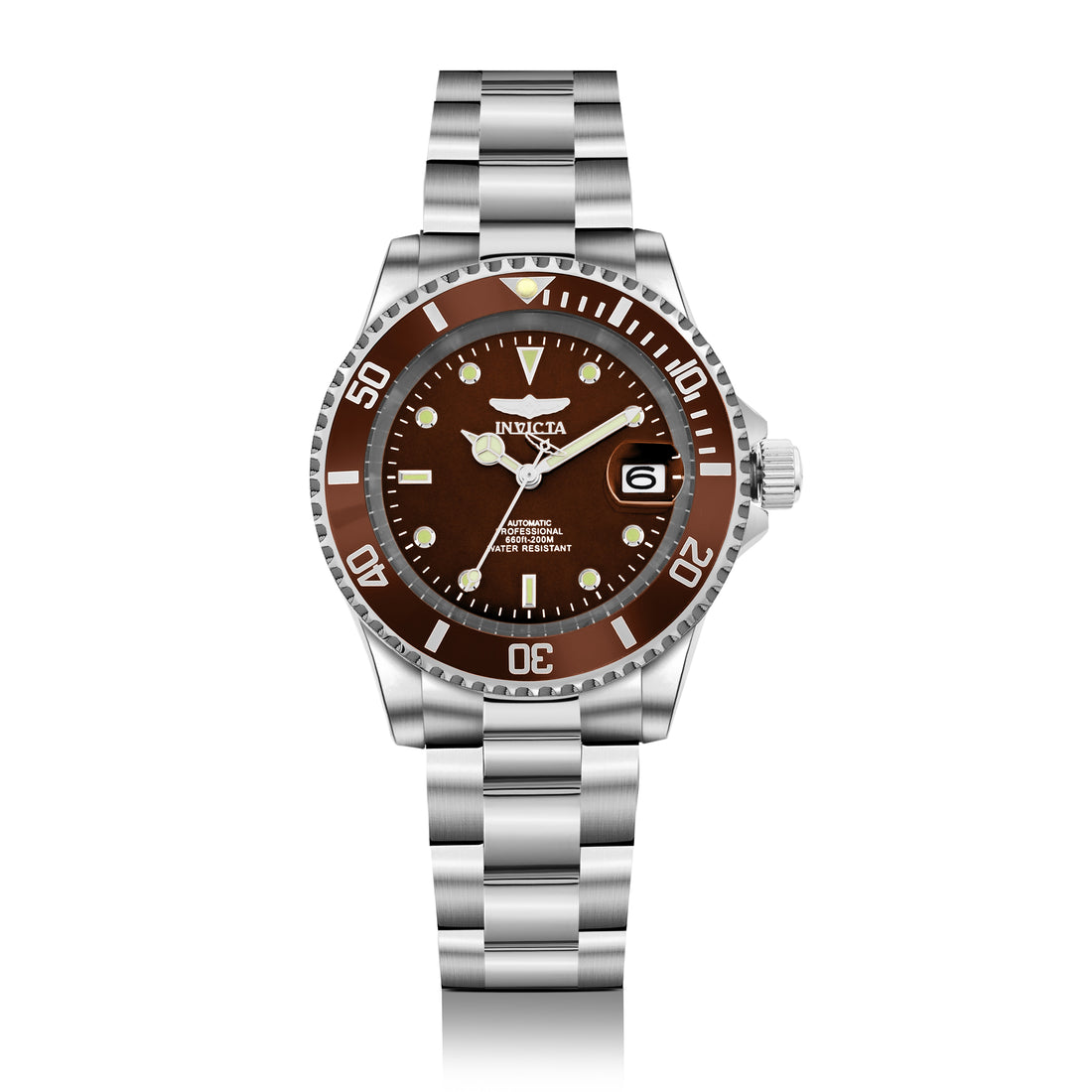 Invicta Pro Diver Automatic Brown Dial Analog Watch For - Gents 35689